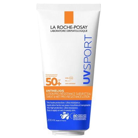 La Roche-Posay Anthelios Uvsport SPF 50+ gel-crema solare sport resistente al sudore e all'acqua 200ml