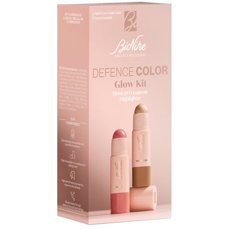 DEFENCE COLOR GLOW KIT ILLUMINANTE 7 ML + LIP&CHEEK BLUSH 5ML