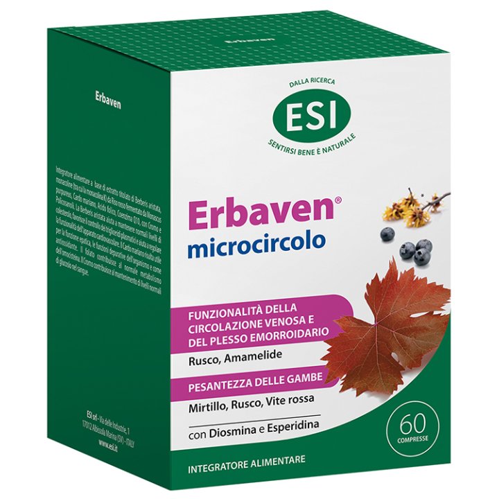 ERBAVEN MICROCIRCOLO 60CPR S/GL