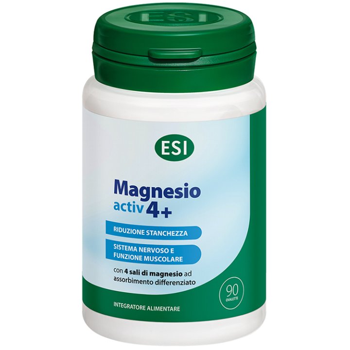 MAGNESIO ACTIV 4+ 90OVAL S/GL ES