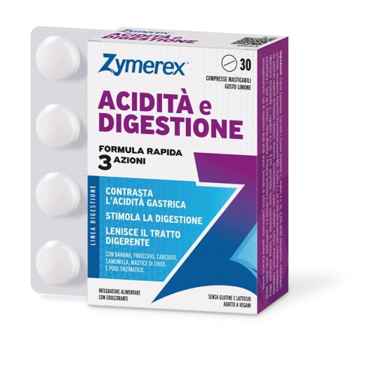 ZYMEREX ACIDITA  DIGEST 30CPR