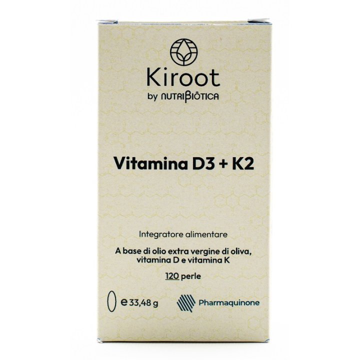 KIROOT VITAMINA D3+K2 120PRL