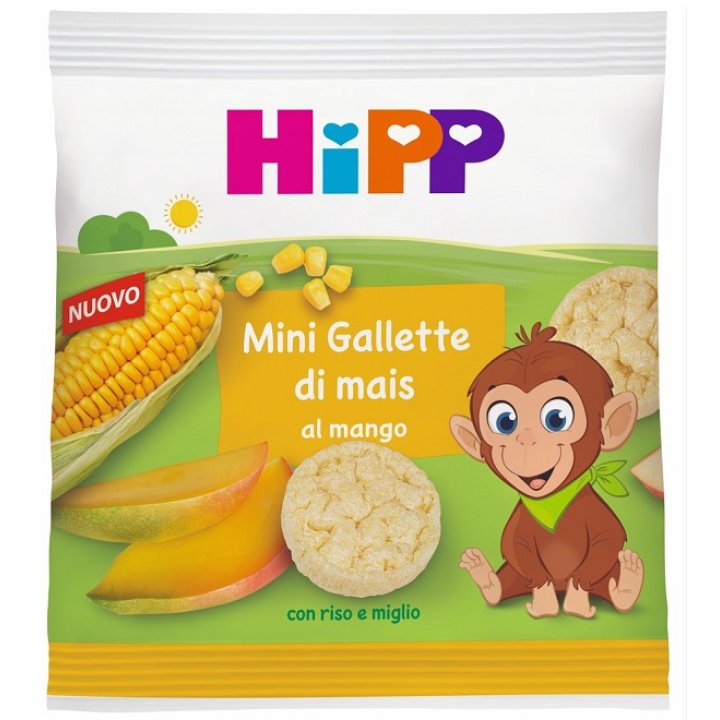 HIPP MINI GALLETTE MAIS MANGO HIPP MINI GALLETTE MAIS MANGO