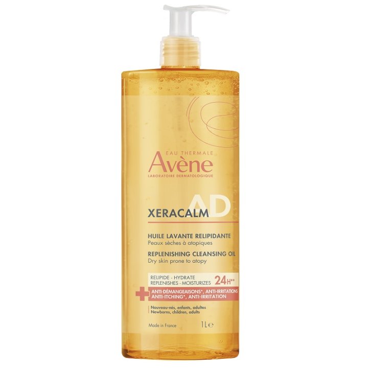 Eau Thermale Avène Xeracalm AD Olio Detergente Liporestitutivo Anti-Prurito 1L