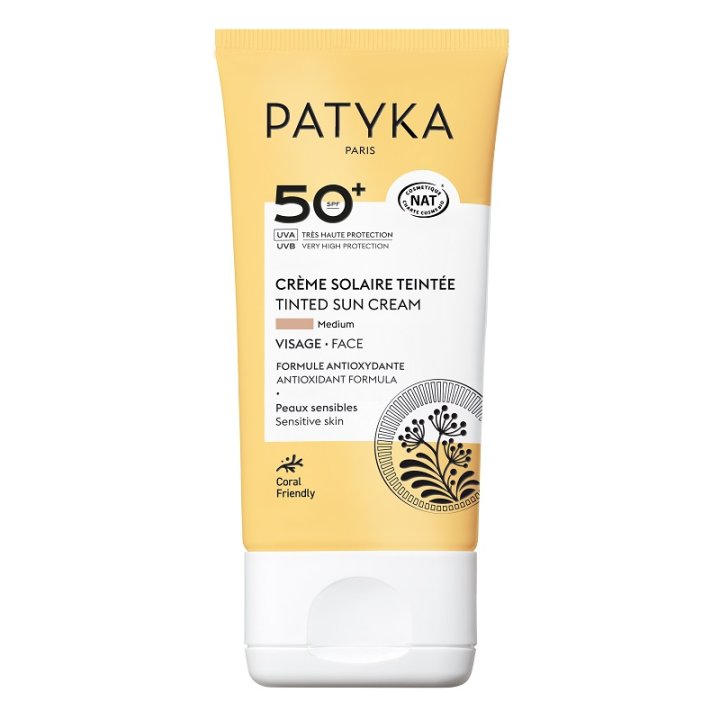 Patyka Crema Solare Colorata SPF50+ Medium 40 ml