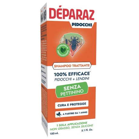 DEPARAZ SHAMPOO TRATTANTE ANTI PIDOCCHIO 150 ML