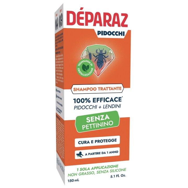 DEPARAZ SHAMPOO TRATTANTE ANTI PIDOCCHIO 150 ML