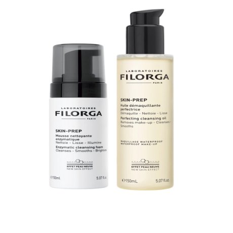 FILORGA DUO CLEANSING OIL + CLEANSING FOAM 2026 1 PERFECTINGCLEANSING OIL 150 ML + 1 ENZYMATIC CLEANSING MOUSSE 150 ML