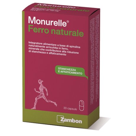MONURELLE FERRO NATURALE 30 CAPSULE