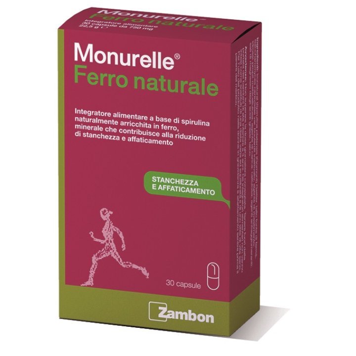 MONURELLE FERRO NATURALE 30 CAPSULE
