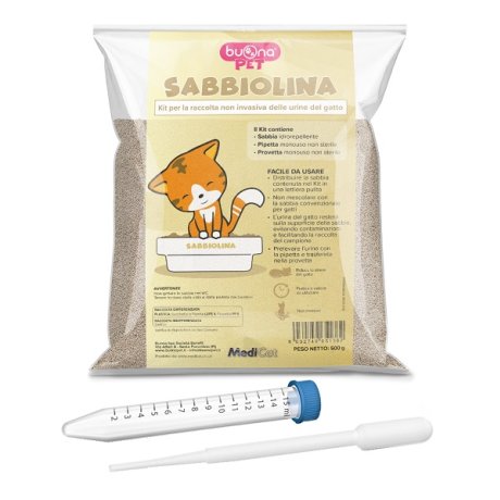 SABBIOLINA KIT URINE 500G SABBIOLINA KIT URINE 500G