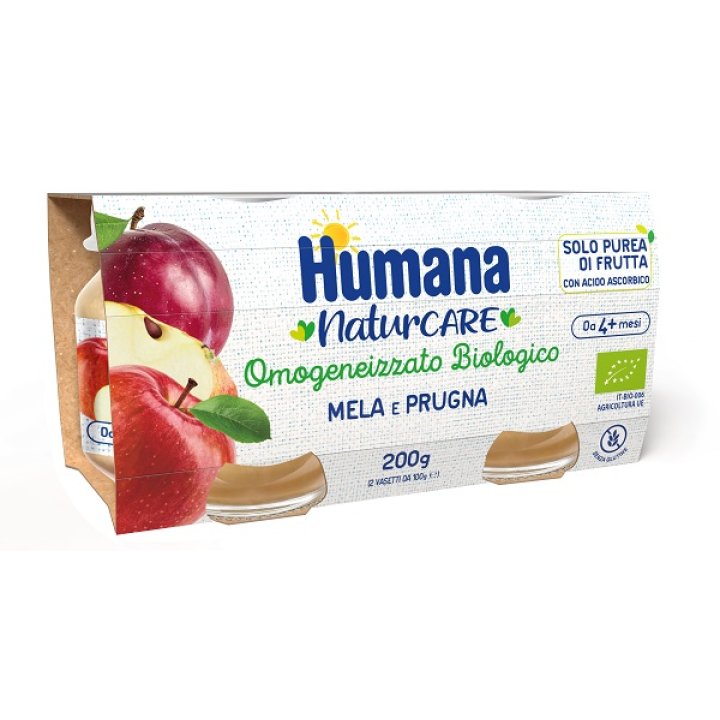 HUMANA OMOG MELA PRUGNA BIO 2PZ