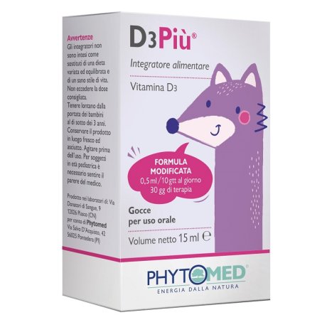 D3PIU' GOCCE 15ML
