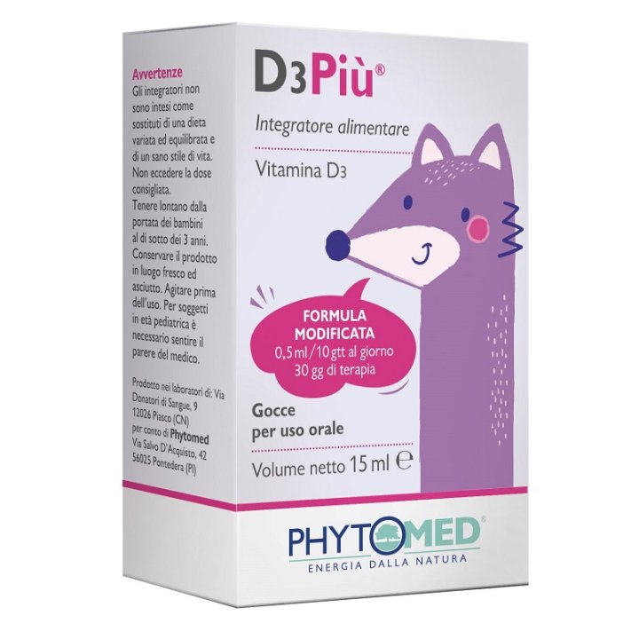 D3PIU' GOCCE 15ML