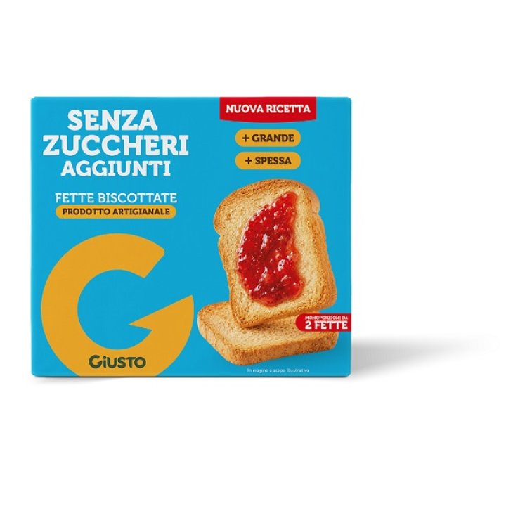 GIUSTO-S/Z FETTE BISC ARTIG 120G