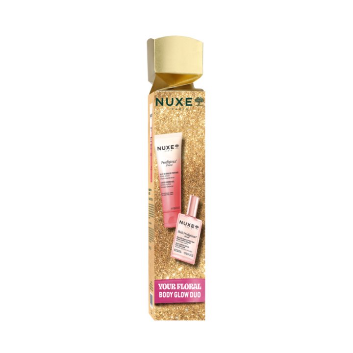 NUXE CRACKER HUILE PRODIGIEUSE FLORALE 30 ML + GEL DOCCIA NUXE CRACKER HUILE PRODIGIEUSE FLORALE 30 ML + GEL DOCCIA