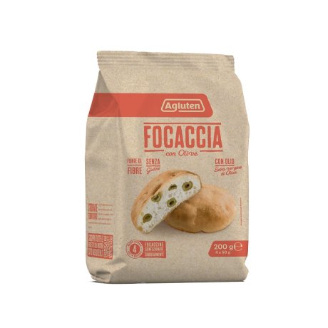 AGLUTEN S/G FOCACCIA OLIVE 200G