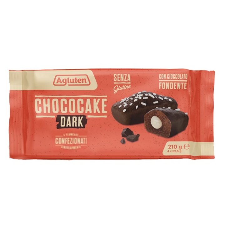 AGLUTEN CHOCOCAKE DARK 4 X 55 G AGLUTEN CHOCOCAKE DARK 4 X 55 G