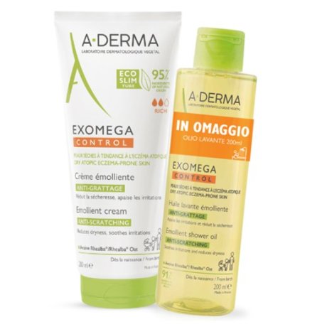 EXOMEGA CONTROL CREMA EMOLLLIENTE 200 ML + OLIO LAVANTE 200ML EXOMEGA CONTROL CREMA EMOLLLIENTE 200 ML + OLIO LAVANTE 200ML
