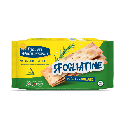 PIACERI MEDITERRANEI SFOGLIATINE 120 G PIACERI MEDITERRANEI SFOGLIATINE 120 G