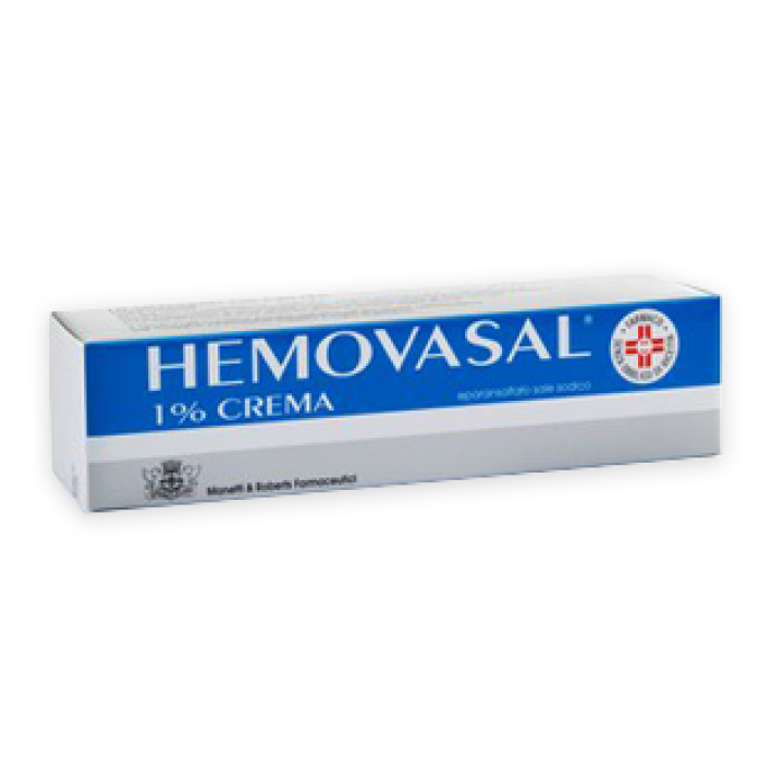 HEMOVASAL*crema derm 30 g 1%