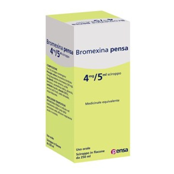 BROMEXINA PENSA 4 MG/5 ML SCIROPPO