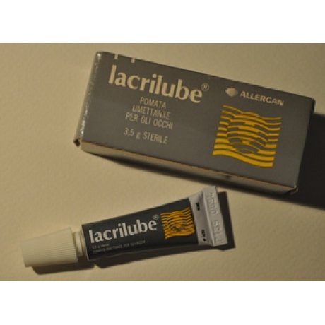 LACRILUBE 42,5% PARAFFINA LIQUIDA + 57,3% VASELINA BIANCA UNGUENTO OFTALMICO