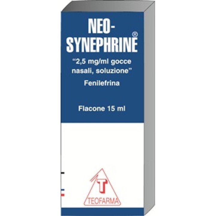 NEO@SYNEPHRINE 2,5 MG/ML CCE NASALI, SOLUZIONE