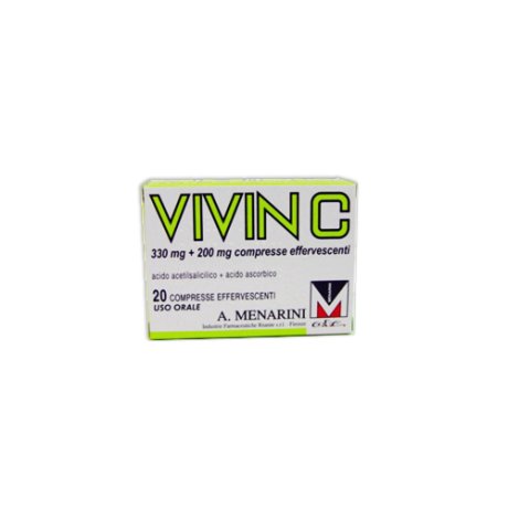 VIVIN C 330 MG + 200 MG COMPRESSE EFFERVESCENTI