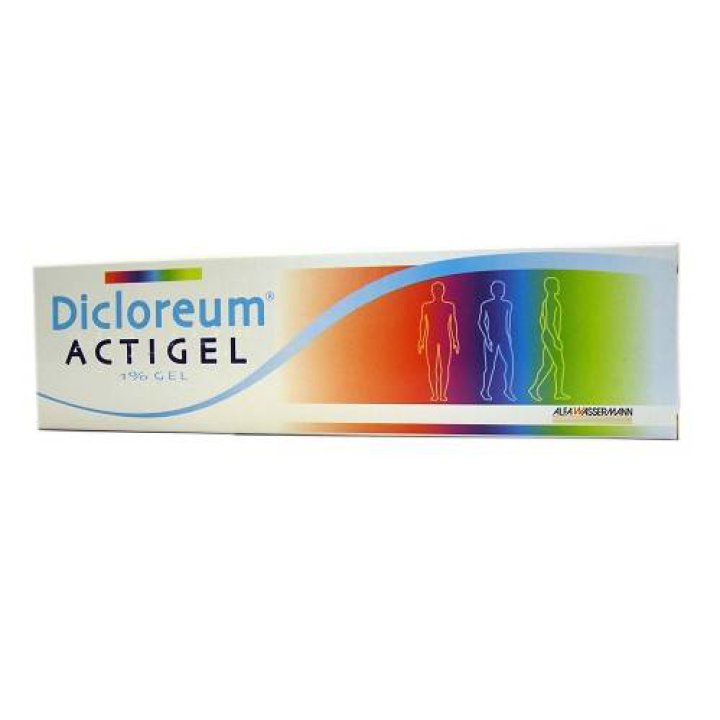 DICLOREUM ACTIGEL 1 % GEL