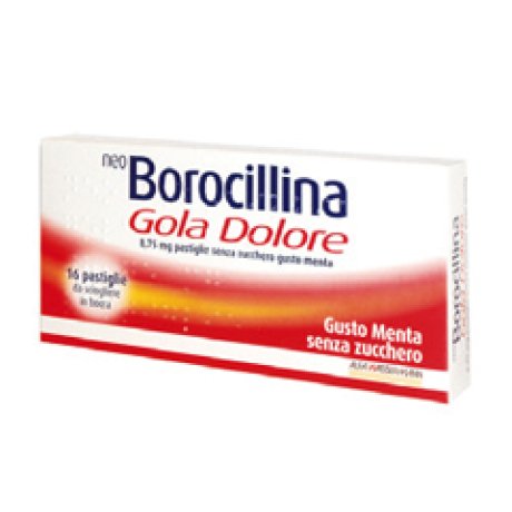 NEOBOROCILLINA LA DOLORE 16 PASTIGLIE MENTA S/Z