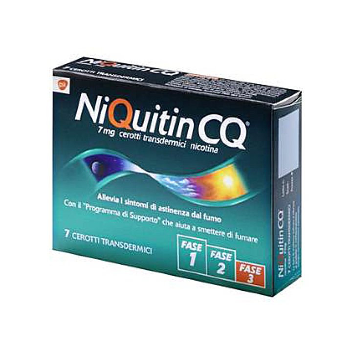 NIQUITIN 7 MG/24 ORE CEROTTI TRANSDERMICI