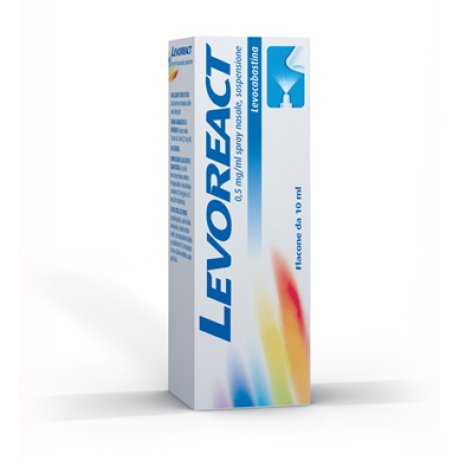 LEVOREACT 0,5 MG/ML SPRAY NASALE, SOSPENSIONE