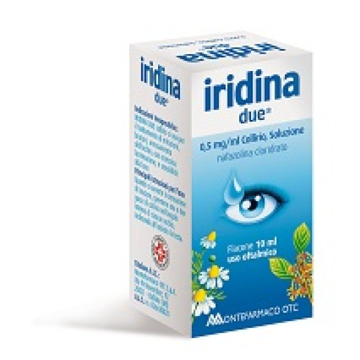 Iridina due collirio 0,5mg/ml soluzione