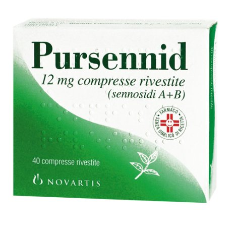 PURSENNID 12 MG 40 COMPRESSE RIVESTITE