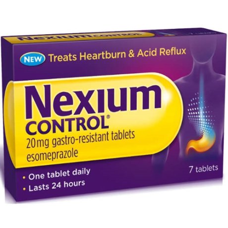 NEXIUM CONTROL 20 MG COMPRESSE GASTRORESISTENTI