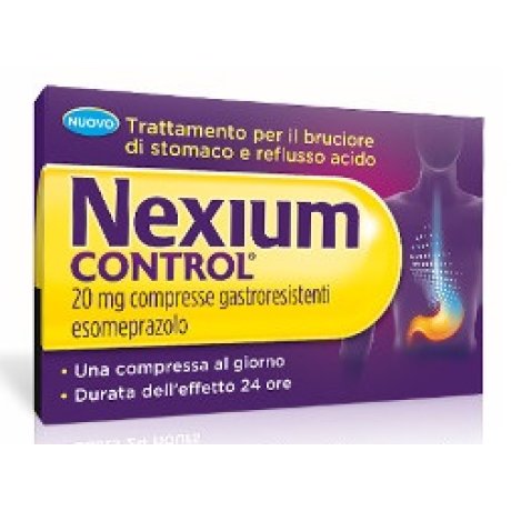 NEXIUM CONTROL 20 MG COMPRESSE GASTRORESISTENTI