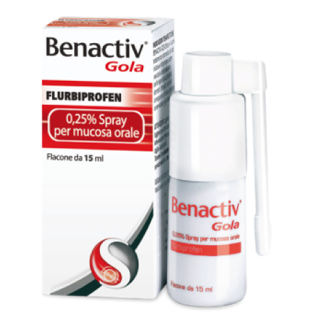 BENACTIV LA SPRAY 15 ML 0,25%