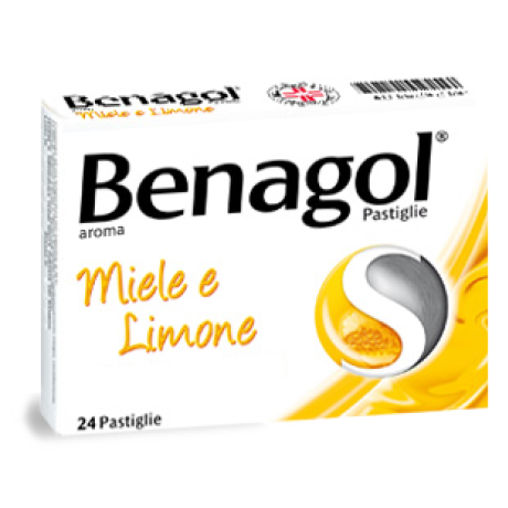 BENAGOL 24 Pastiglie gusto MIELE LIMONE