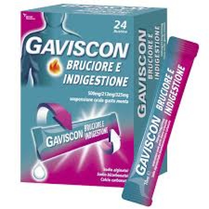 GAVISCON BRUCIORE E INDIGESTIONE 24 BUSTINE