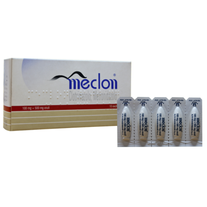 MECLON 10 OVULI VAGINALI 100+500MG