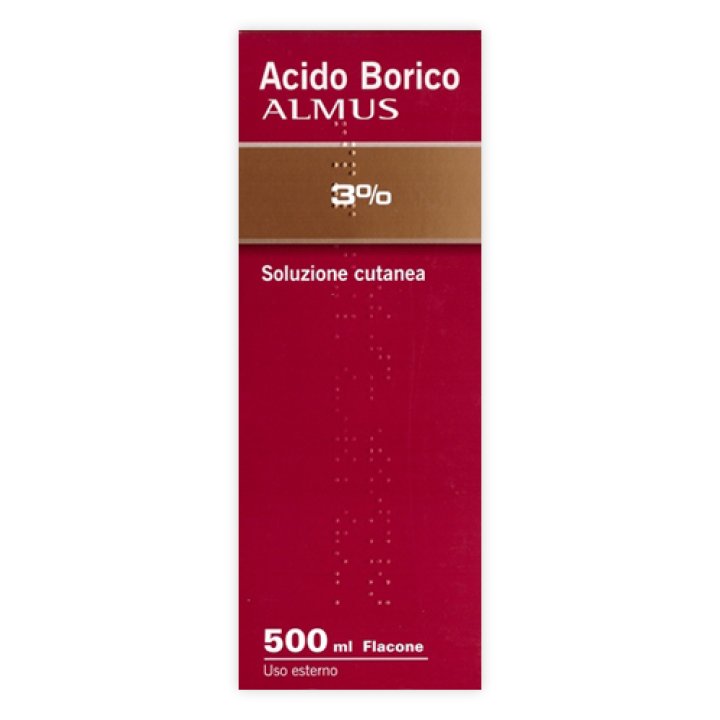 ACIDO BORICO ALM 3% 500ML