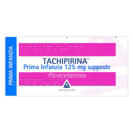 TACHIPIRINA PRIMA INFANZIA 125MG SUPPOSTE