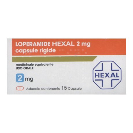 LOPERAMIDE HEXAL 2 MG CAPSULE RIGIDE