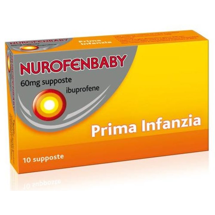 NUROFENBABY 60 MG SUPPOSTE PRIMA INFANZIA