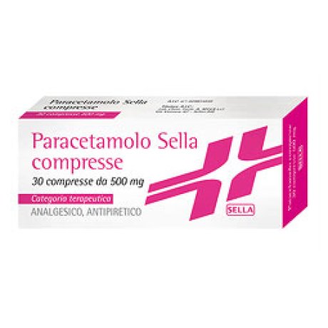 PARACETAMOLO SELLA 500 MG COMPRESSE