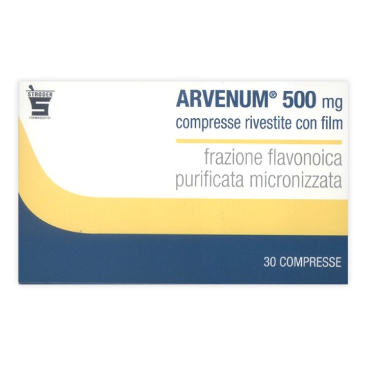 ARVENUM 500 MG COMPRESSE RIVESTITE CON FILM