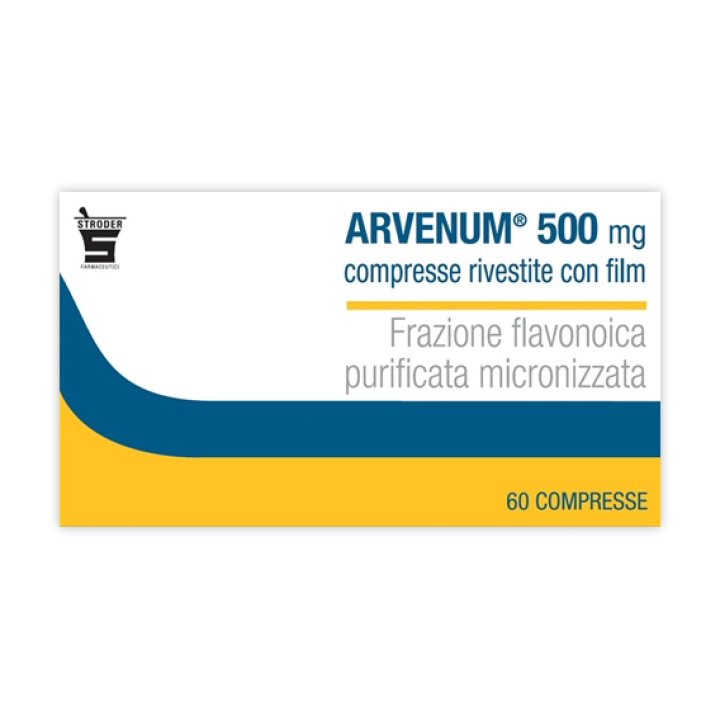 ARVENUM 500 MG COMPRESSE RIVESTITE CON FILM 60 compresse