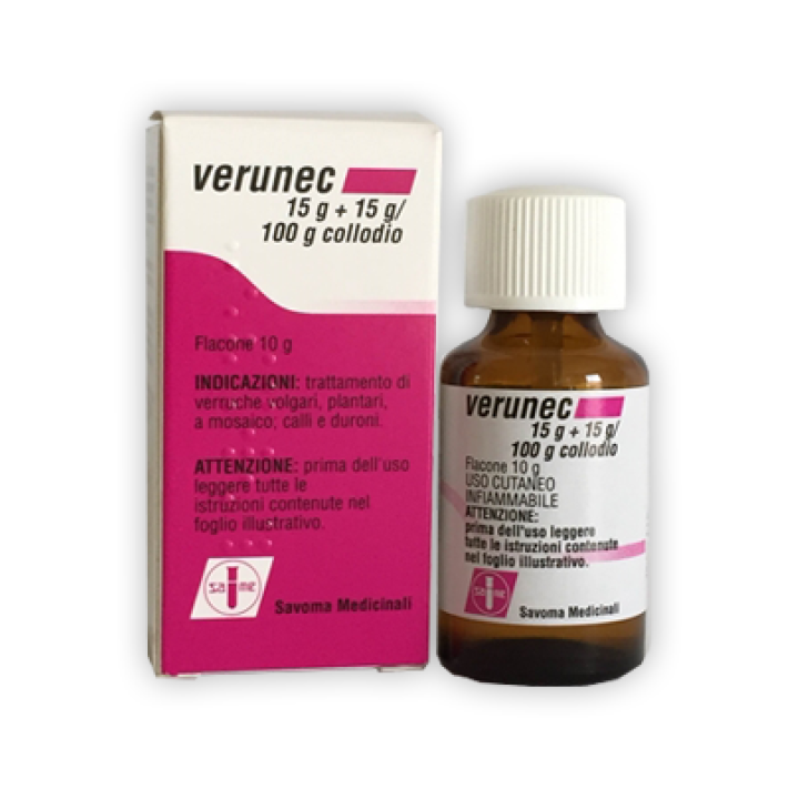 VERUNEC 15 G + 15 G/100 G COLLODIO