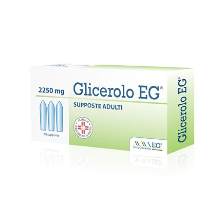 GLICEROLO EG ADULTI 2250 MG SUPPOSTE